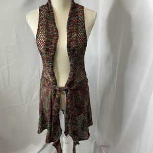 🌺🌺Multicolor Knit Sleeveless Women's Jacket